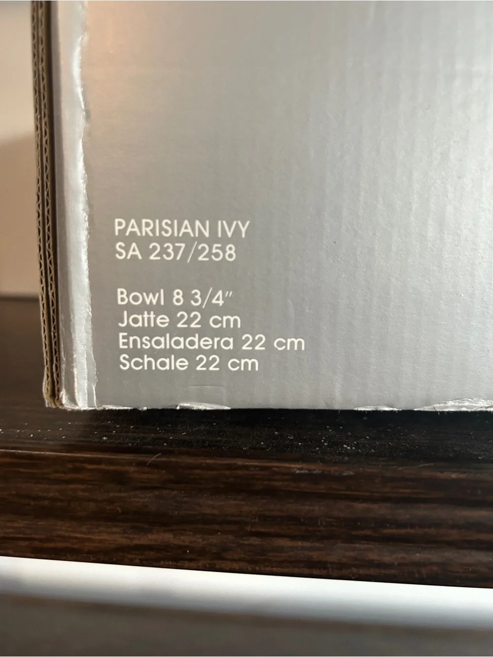 Mikasa Parisian Ivy 6.5